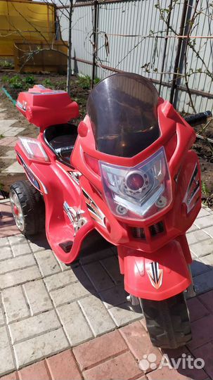 Детский мотоцикл на аккумуляторе бу