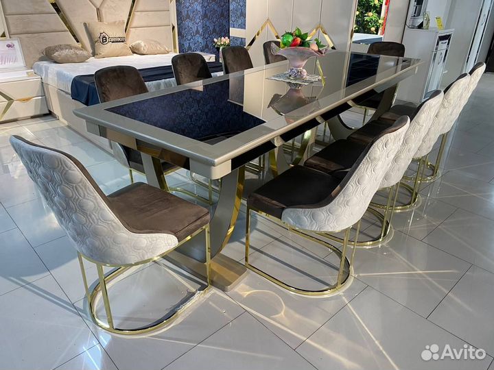 Стол со стульями Roma