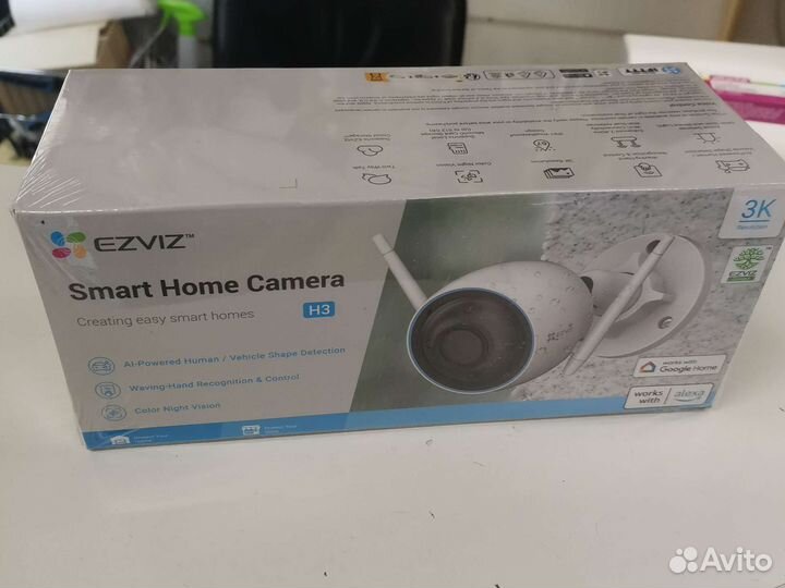 Wifi уличная камера ezviz h3 5mp