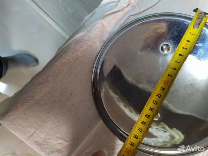 Крышка из нержавейки на кастрюлю (сотейник)