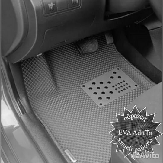Ева EVA коврики Hyundai Solaris(2010-2016)
