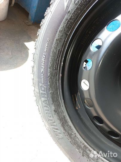 Колесо 205 55 r16 шипованное