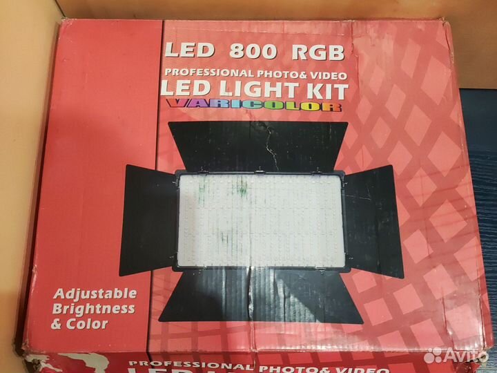 Видеосвет LED 600-800 RGB