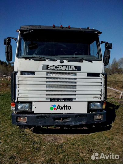Scania 142H с КМУ, 1995