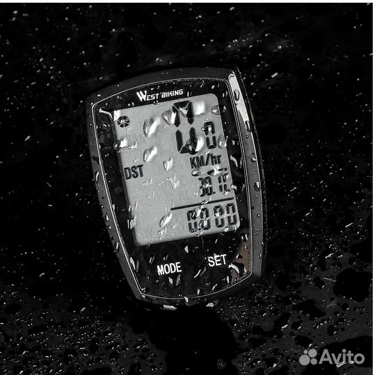 Велокомпьютер беспроводной West Biking, новый