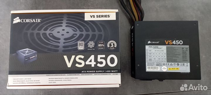 Блок питания corsair vs450