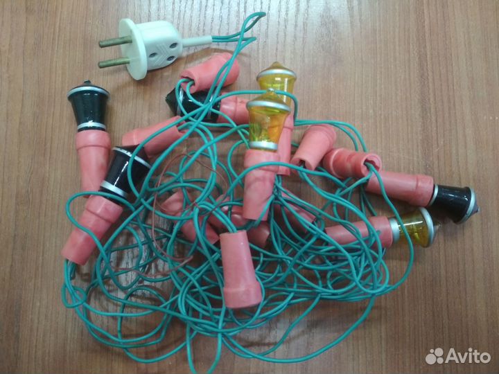 Новогодняя гирлянда СССР