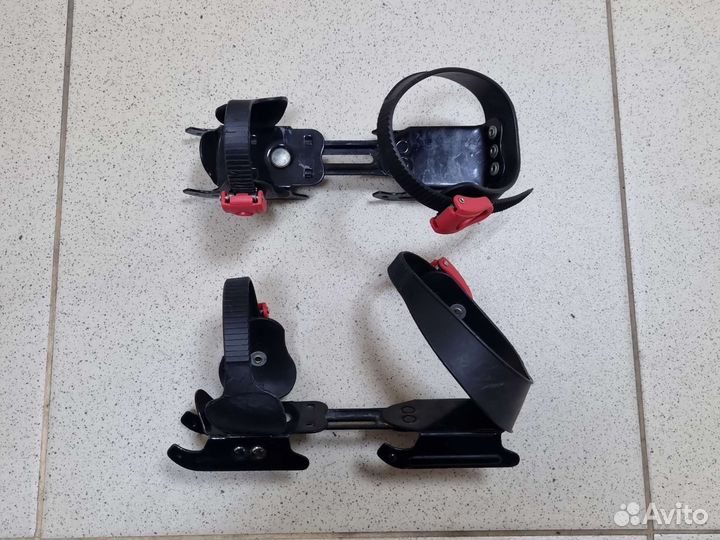 Коньки на обувь раздвижные детские