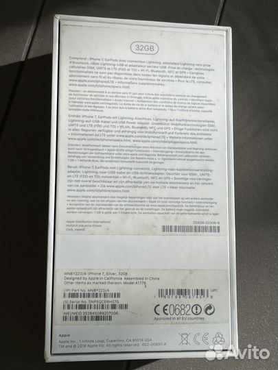 iPhone 7, 32 ГБ