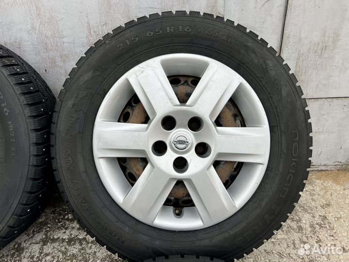 Колёса Nissan R16 оригинал 5x114,3