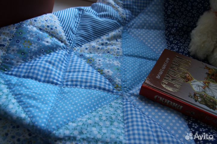 Одеяло лоскутное детское