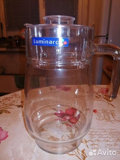 Кувшин новый Luminarc 1.6 л с крышкой