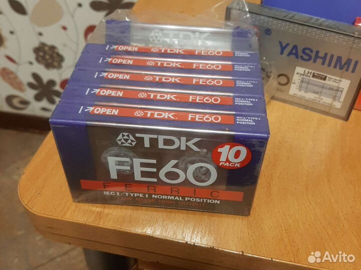 Аудиокассеты новые