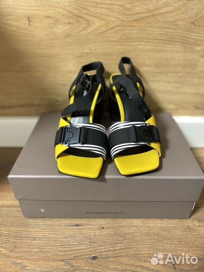 Сабо Paolo Conte натуральная кожа новые