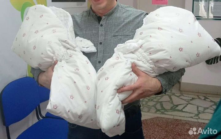 Комплект на выписку осень- зима. Можно для двойни