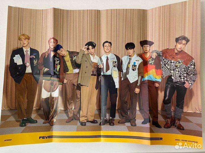 Ateez Плакат. Оригинал