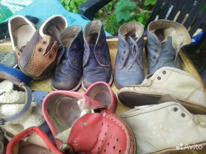 Коллекция Обувь детская. СССР винтаж