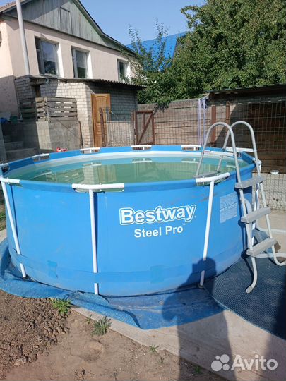 Каркасный бассейн бу 300*100