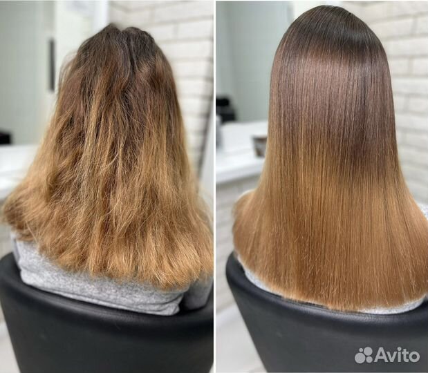 Кератиновое выпрямление, ботокс, полировка