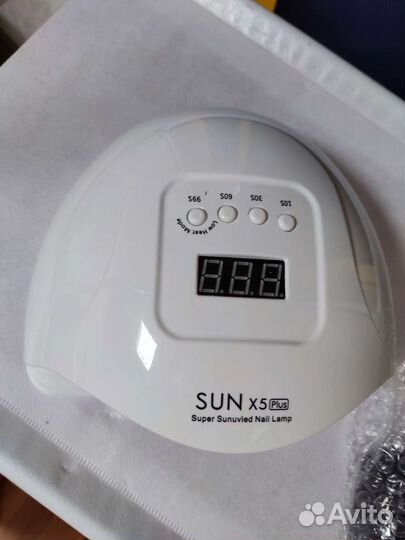 Лампы для маникюра sun x5 plus 72 ватт новые