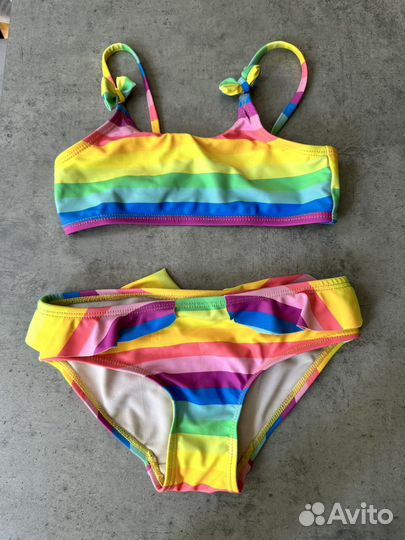 Купальник раздельный для девочки 104-110