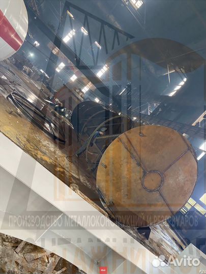 Резервуар Вертикальный для удобрений рвс/800 м3