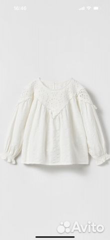 Блузка рубашка для девочки