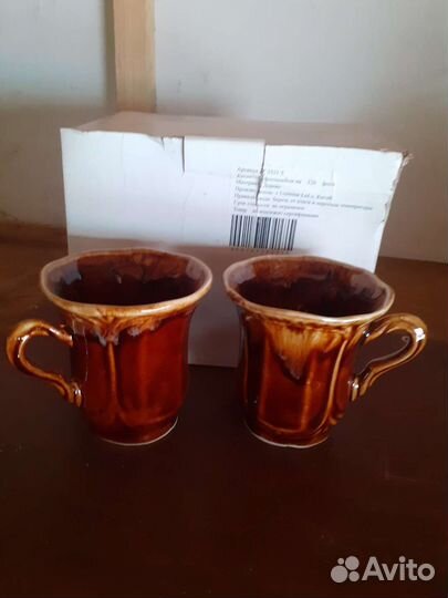 Керамические чашки 6 штук