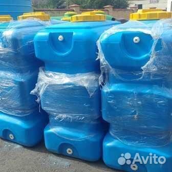 Емкость 1000 литров прямоугольная пластиковая