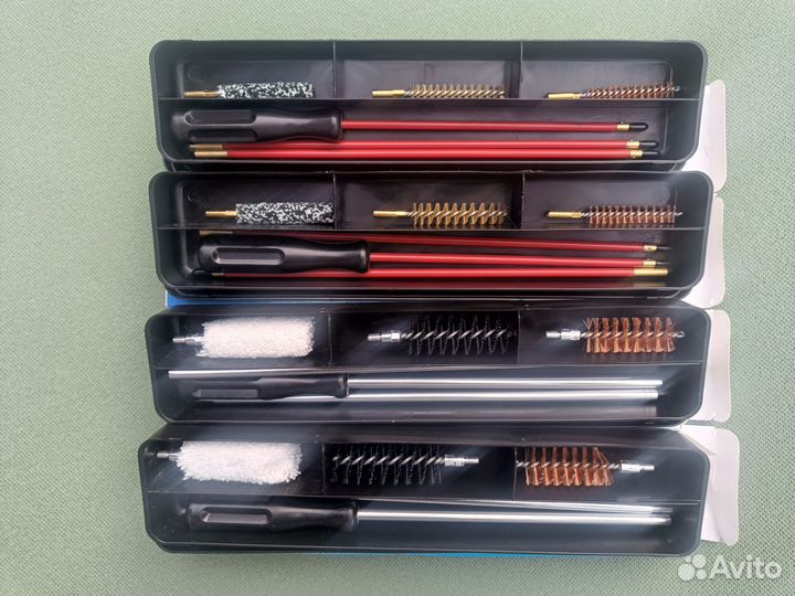 Набор для чистки оружия несколько калибров