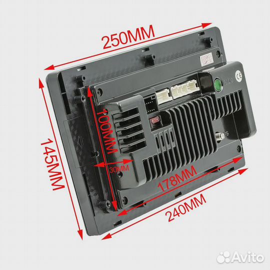 Универсальная магнитола 2Din Android,10,1'' 2/32Gb