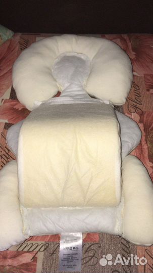 Подушка вкладыш в автолюльку для младенцев