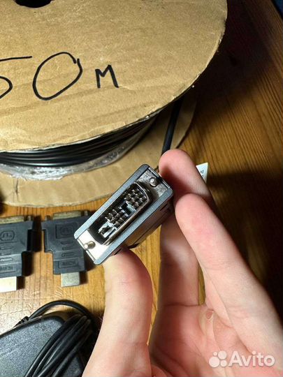 Оптоволоконный кабель dvi-dvi