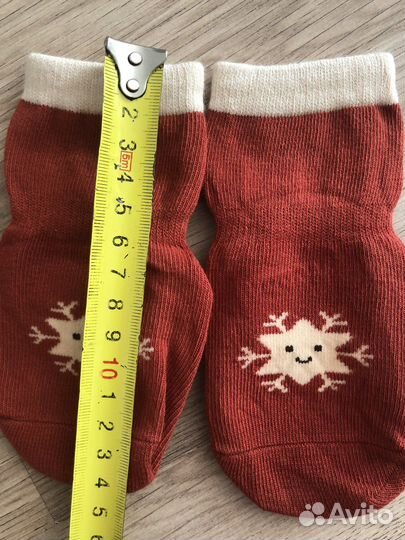 Детские носки противоскользящие новые 2 пары