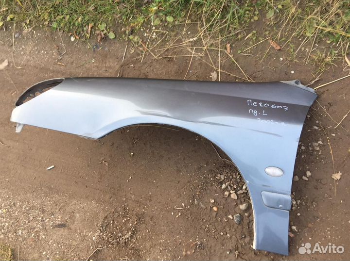 Крыло переднее L пежо 607