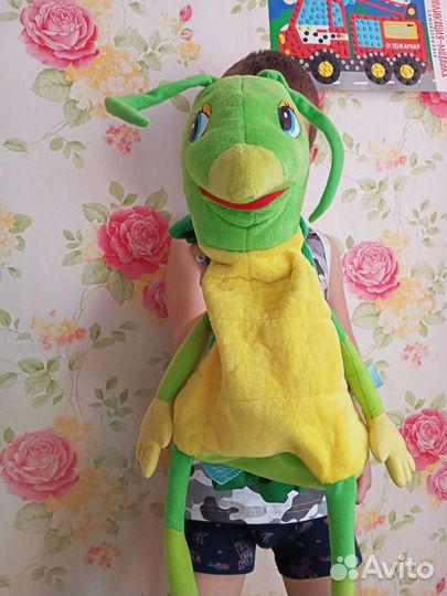 Игрушка лунтик- рюкзачок