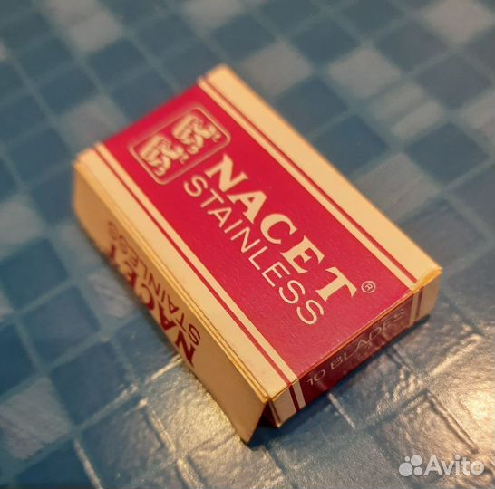 Упаковка 10 лезвий naget Stainless Иран