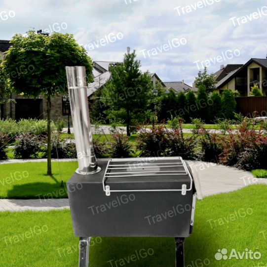 Печь складная походная