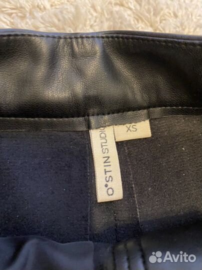 Шорты женские кожаные