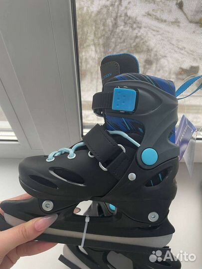 Коньки детские раздвижные