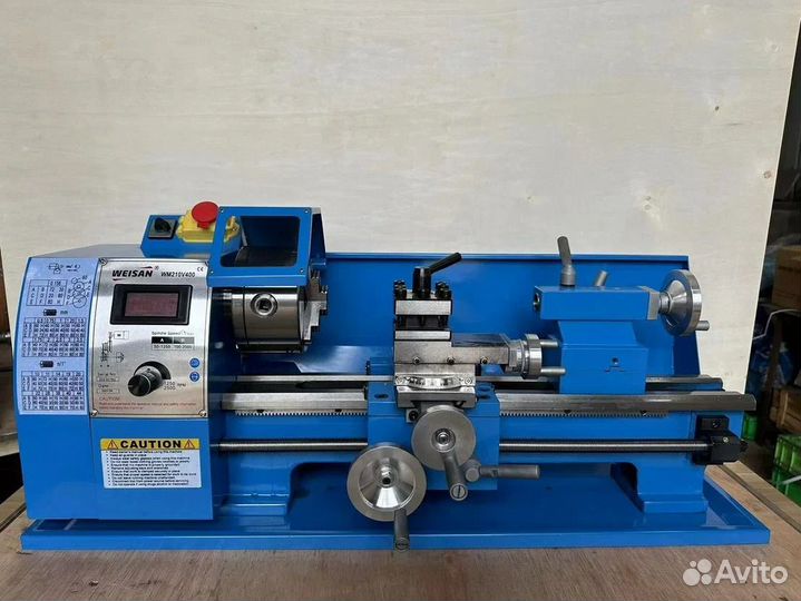 Токарный станок 6 мм стенка шпинделя Weisan WM210F