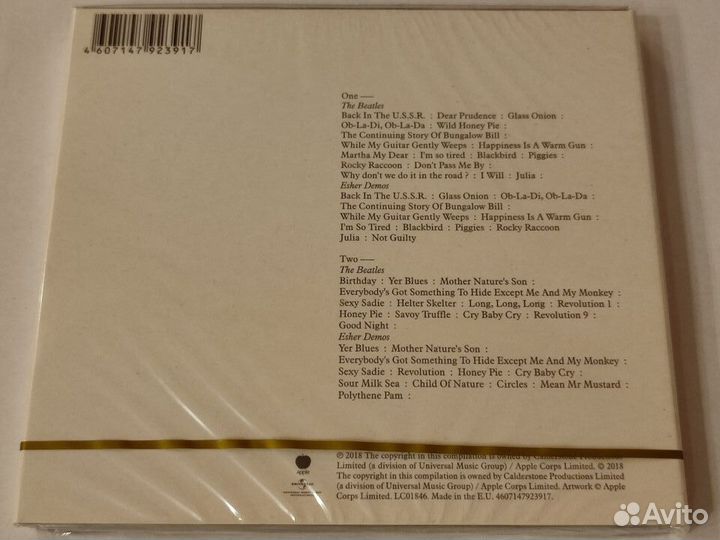 2cd The Beatles - The Beatles And Esher Demos