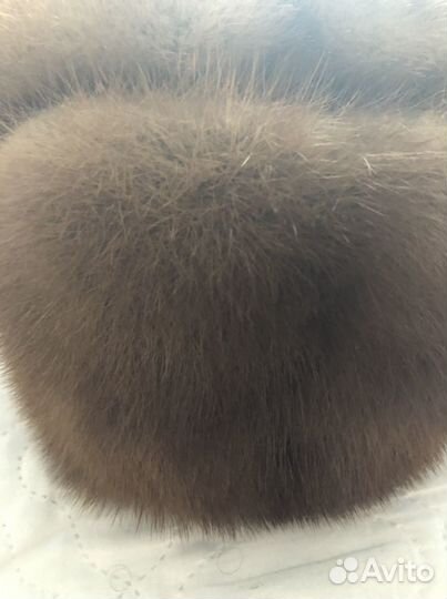 Шапка норковая новая мужская