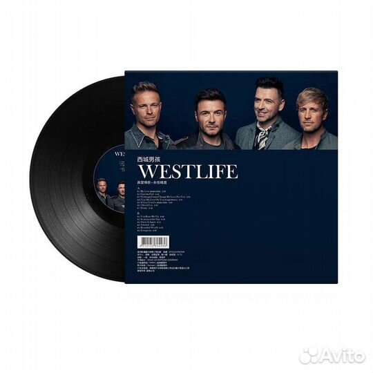 Westlife - Greatest Hits -лучшие хиты на виниле LP