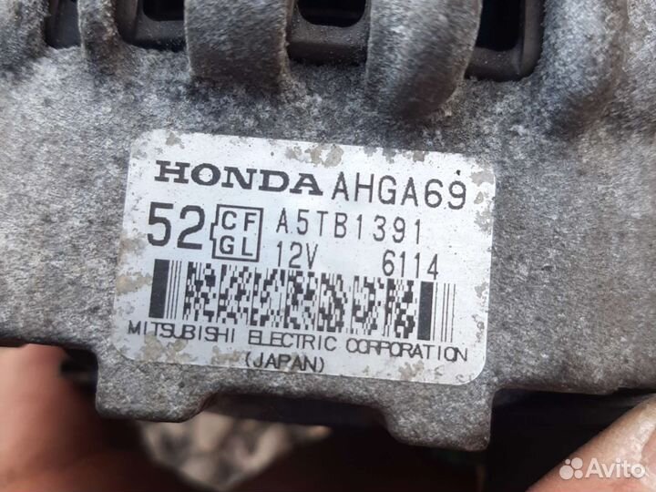 Генератор Хонда Цивик 5D Джаз Фит