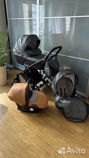 Коляска Tutis Viva Life Galaxy 3 в 1 Moon