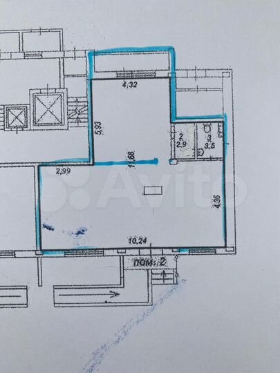 Торговое, офис, общепит, 91 м²