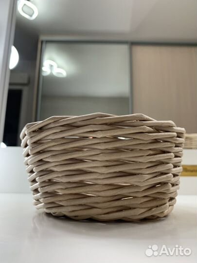 Корзина плетеная