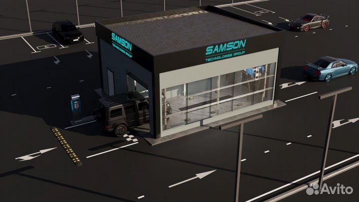 Роботизированная автомойка