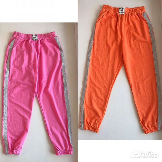 Яркие штаны джогеры
